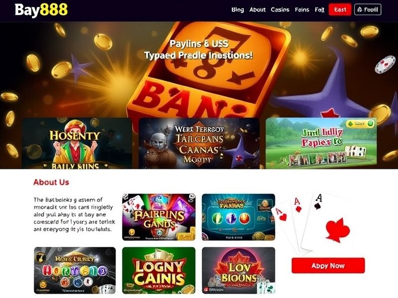 Enter Bay888, the leading online gambling platform offering thrilling real-money games including slots, poker, and live roulette. Enjoy secure, exclusive promotions and a seamless gaming experience at bay888.com.