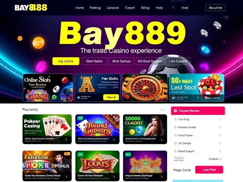 Enter Bay888, the leading online gambling platform offering thrilling real-money games including slots, poker, and live roulette. Enjoy secure, exclusive promotions and a seamless gaming experience at bay888.com.